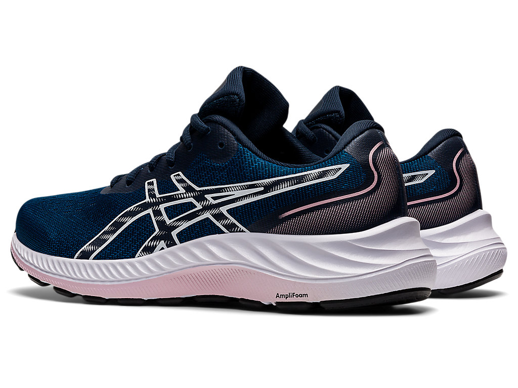 Women's Asics Gel-Excite 9 Walking Shoes Blue / White | 4601-CNSHO