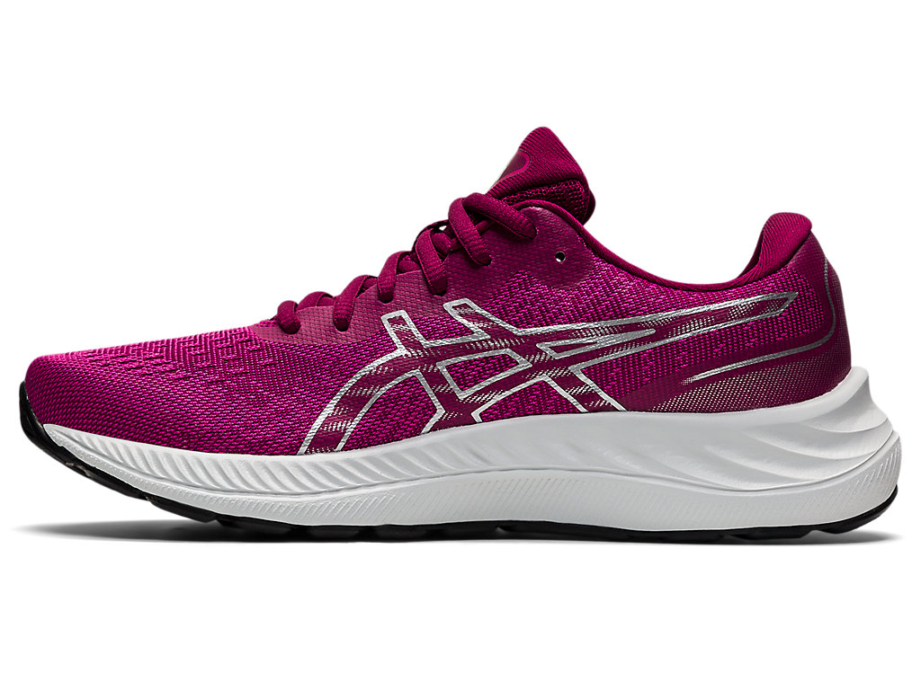 Women's Asics Gel-Excite 9 Walking Shoes Fuchsia Red / Silver | 8309-COTLA