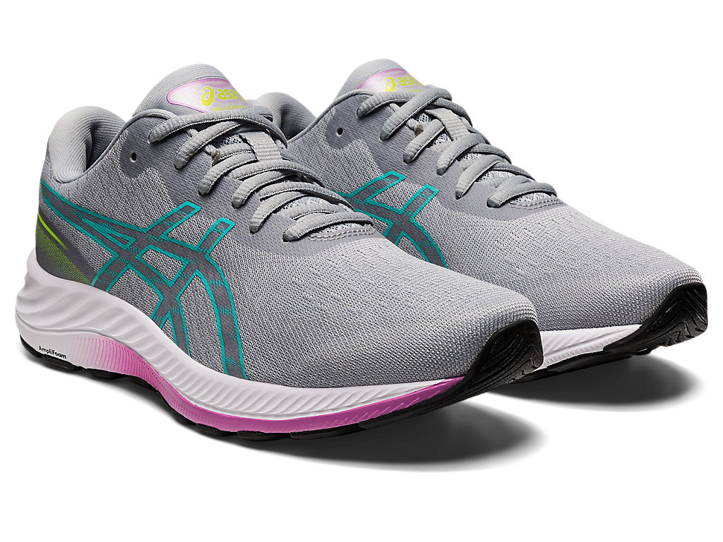 Women's Asics Gel-Excite 9 Walking Shoes Grey | 8945-XZHEY