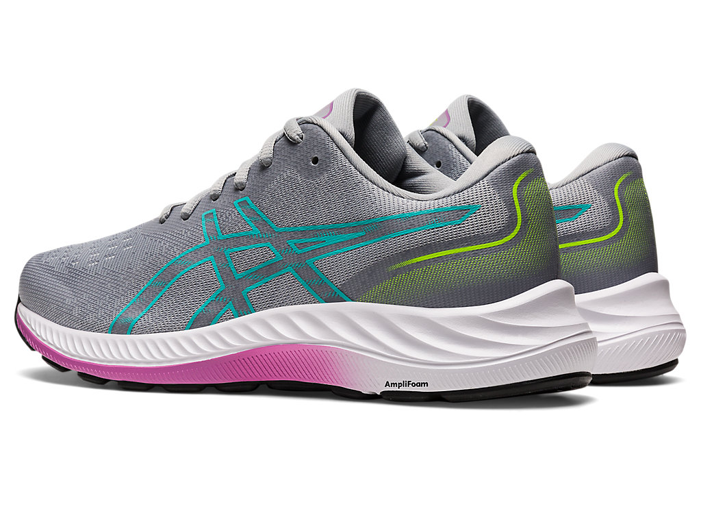 Women's Asics Gel-Excite 9 Walking Shoes Grey | 8945-XZHEY