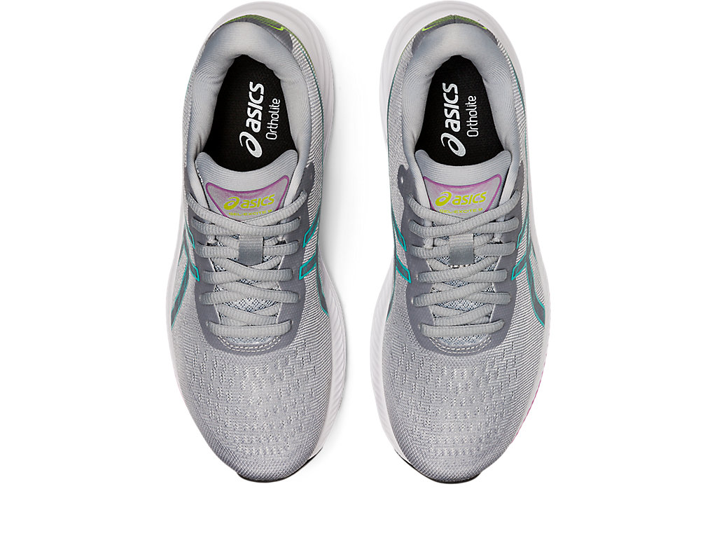 Women's Asics Gel-Excite 9 Walking Shoes Grey | 8945-XZHEY