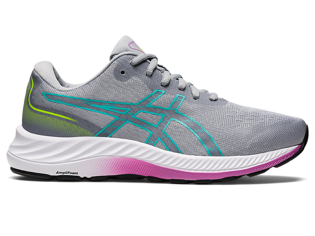 Women\'s Asics Gel-Excite 9 Walking Shoes Grey | 8945-XZHEY