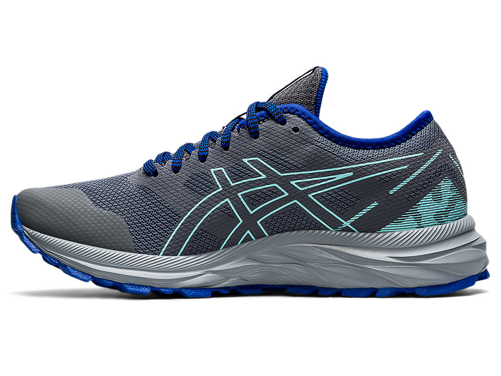 Women's Asics Gel-Excite Trail Trail Running Shoes Grey | 2793-MQBSU