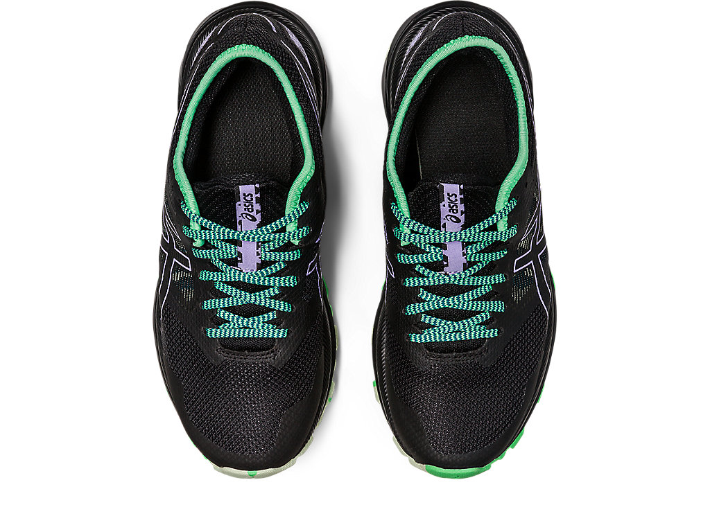 Women's Asics Gel-Excite Trail Trail Running Shoes Black / Purple | 9871-SJVNP