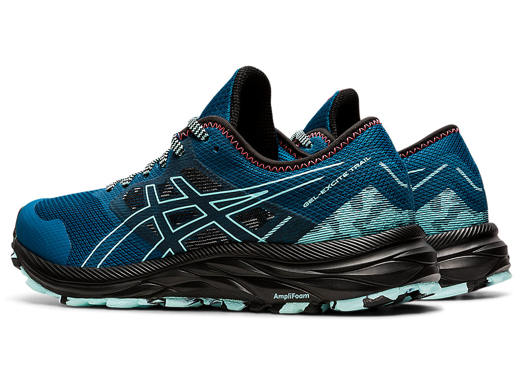 Women's Asics Gel-Excite Trail Walking Shoes Deep Turquoise / Blue | 8976-LQIUJ