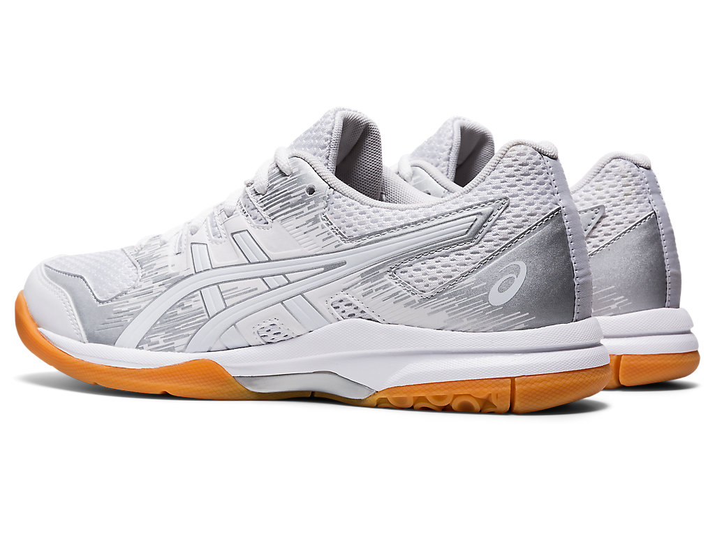 Women's Asics Gel-Furtherup Volleyball Shoes White / White | 8637-BKNVO