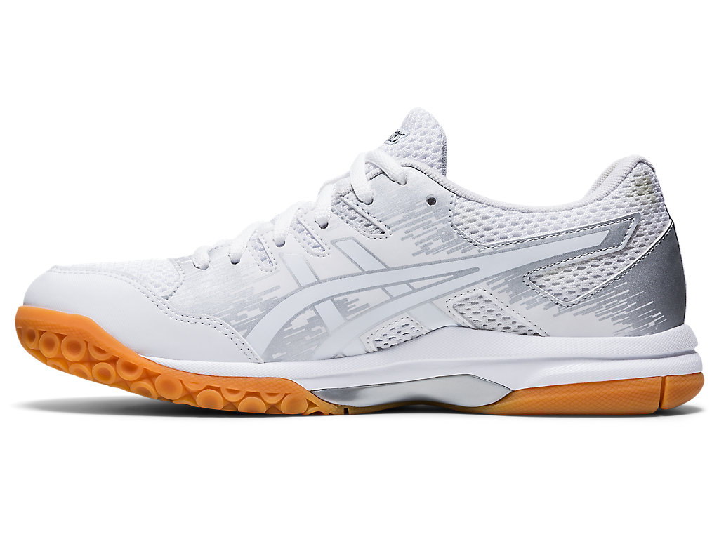 Women's Asics Gel-Furtherup Volleyball Shoes White / White | 8637-BKNVO