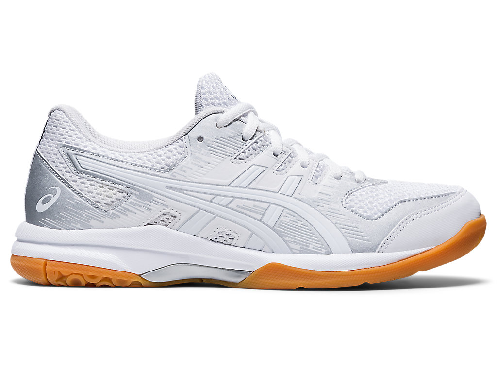 Women\'s Asics Gel-Furtherup Volleyball Shoes White / White | 8637-BKNVO