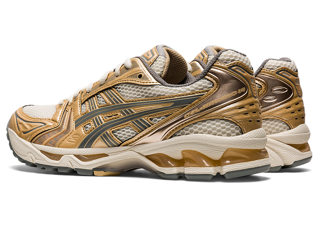 Women's Asics Gel-Kayano 14 Sneakers Cream / Grey | 1350-WFKSV