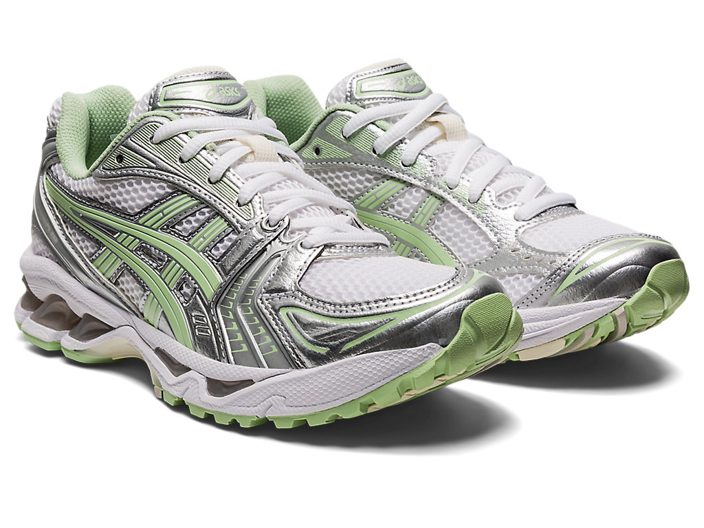 Women's Asics Gel-Kayano 14 Sneakers White | 1490-IKFOW