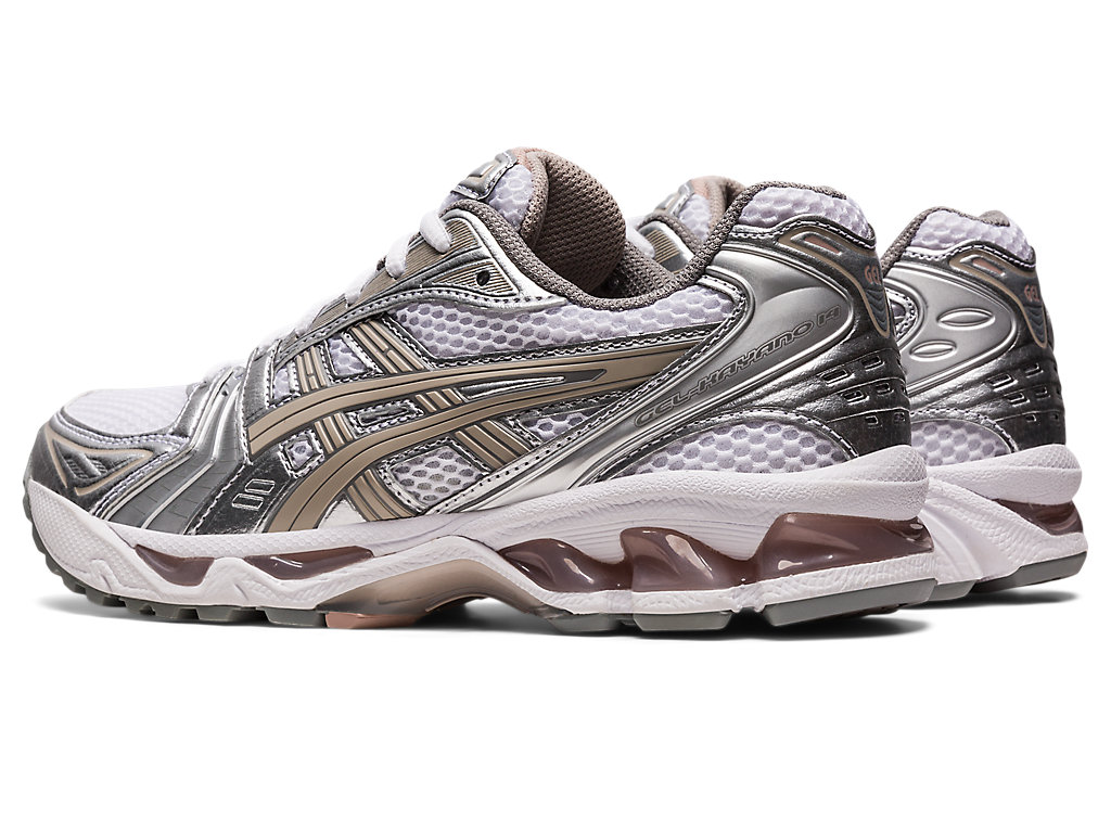 Women's Asics Gel-Kayano 14 Sneakers White | 1690-SVDWN