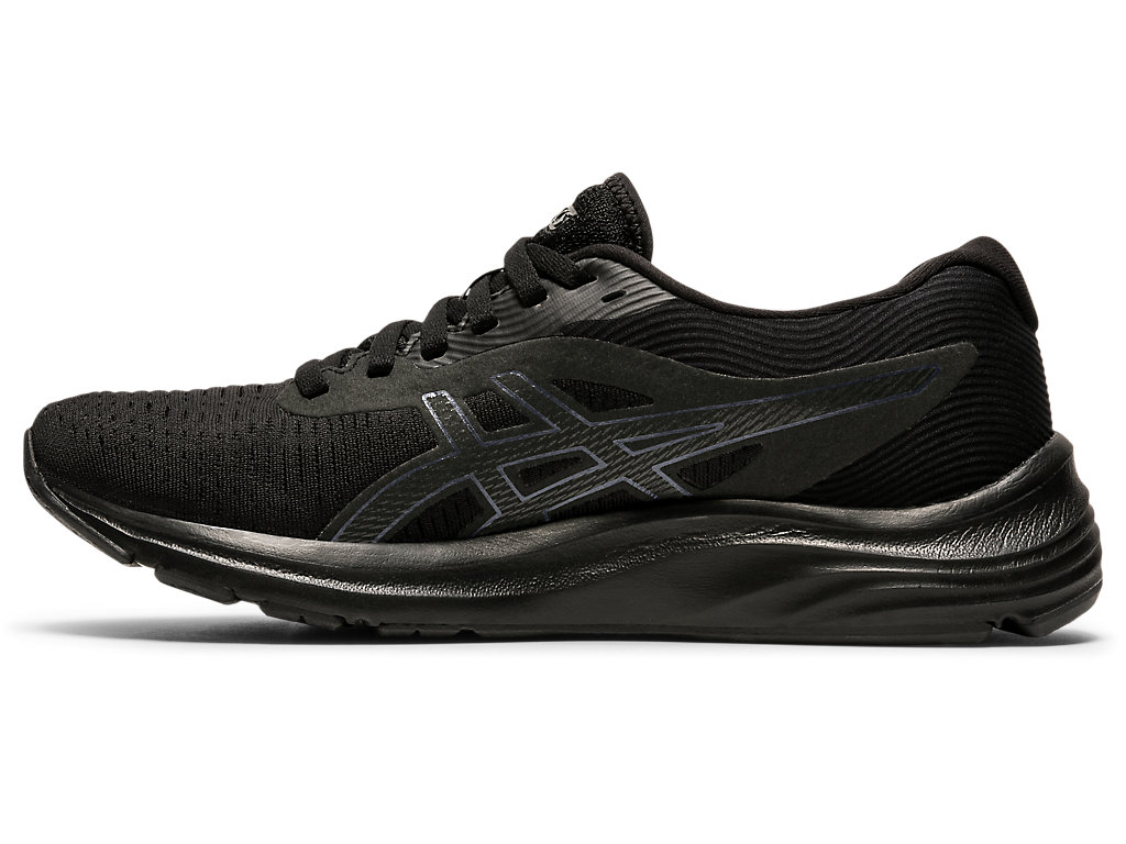 Women's Asics Gel-Pulse 12 Walking Shoes Black / Black | 4935-MWUFO