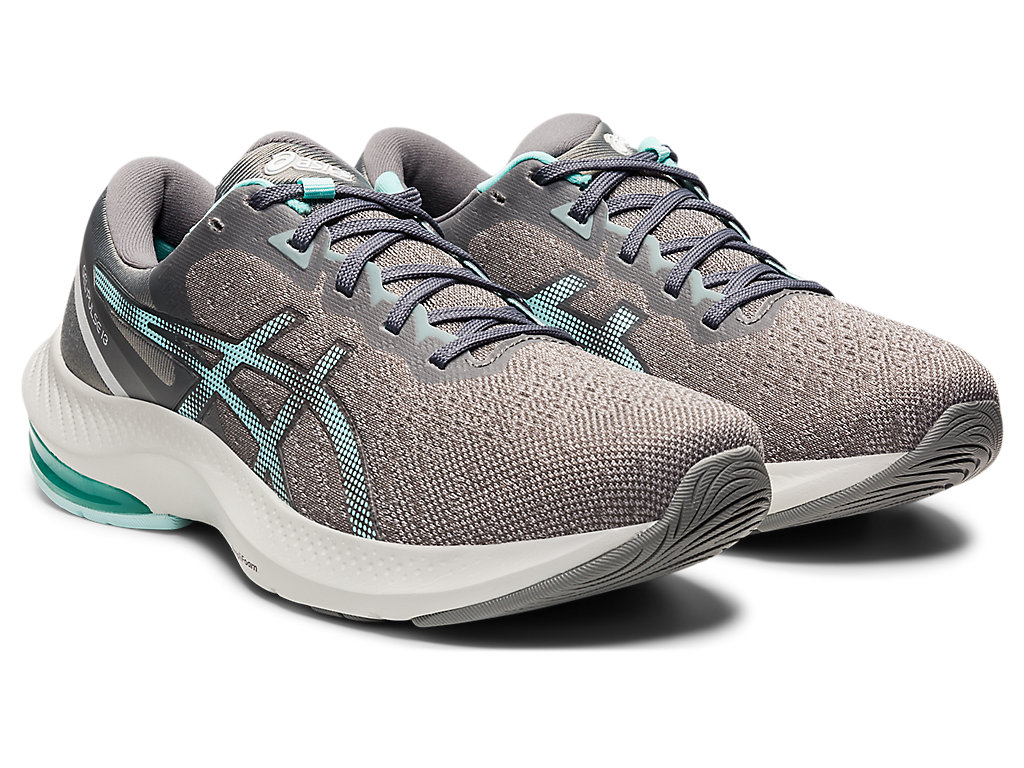 Women's Asics Gel-Pulse 13 Walking Shoes Grey / Blue | 1547-OQTGD