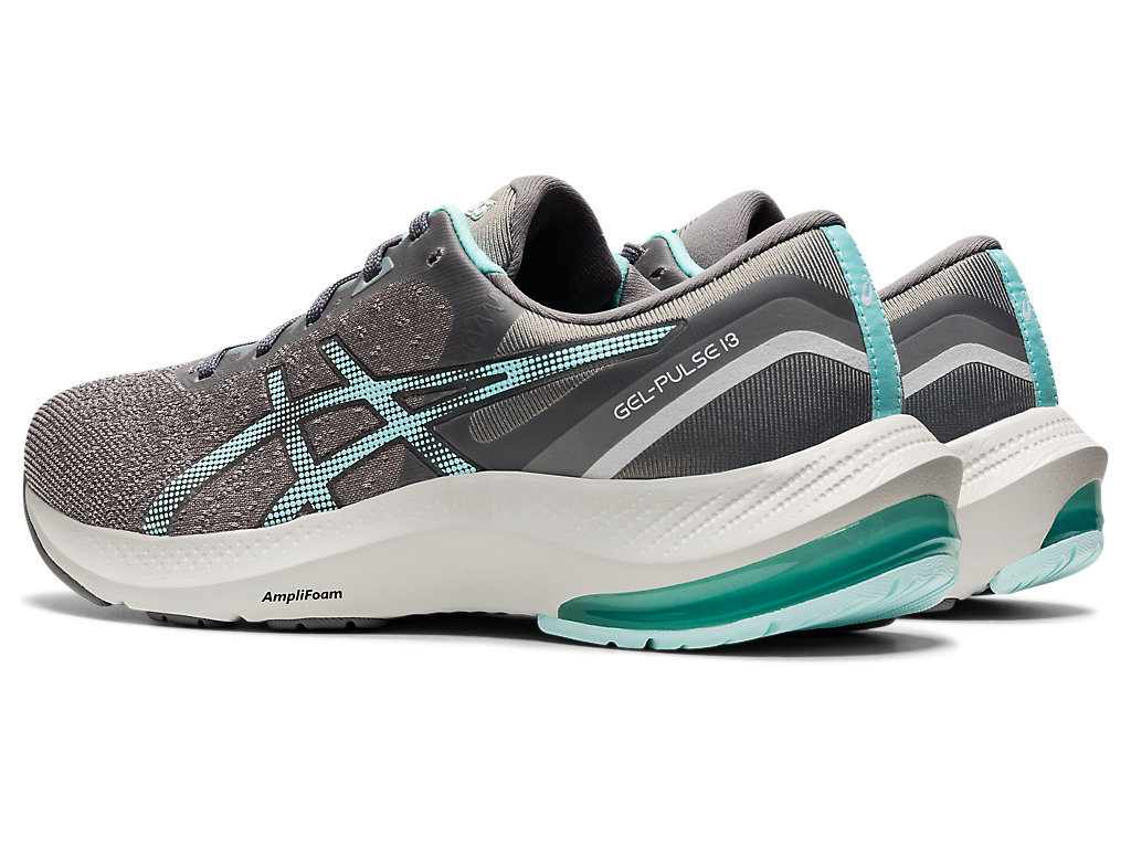 Women's Asics Gel-Pulse 13 Walking Shoes Grey / Blue | 1547-OQTGD