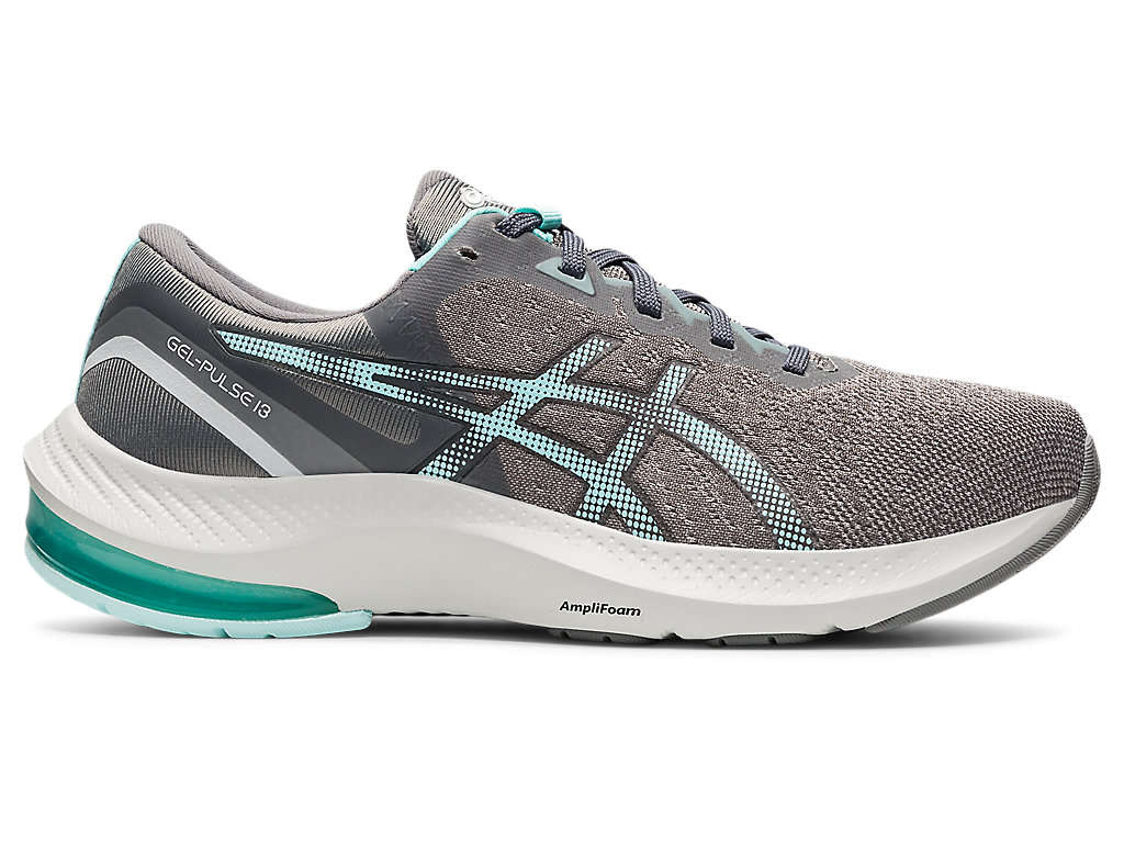 Women\'s Asics Gel-Pulse 13 Walking Shoes Grey / Blue | 1547-OQTGD