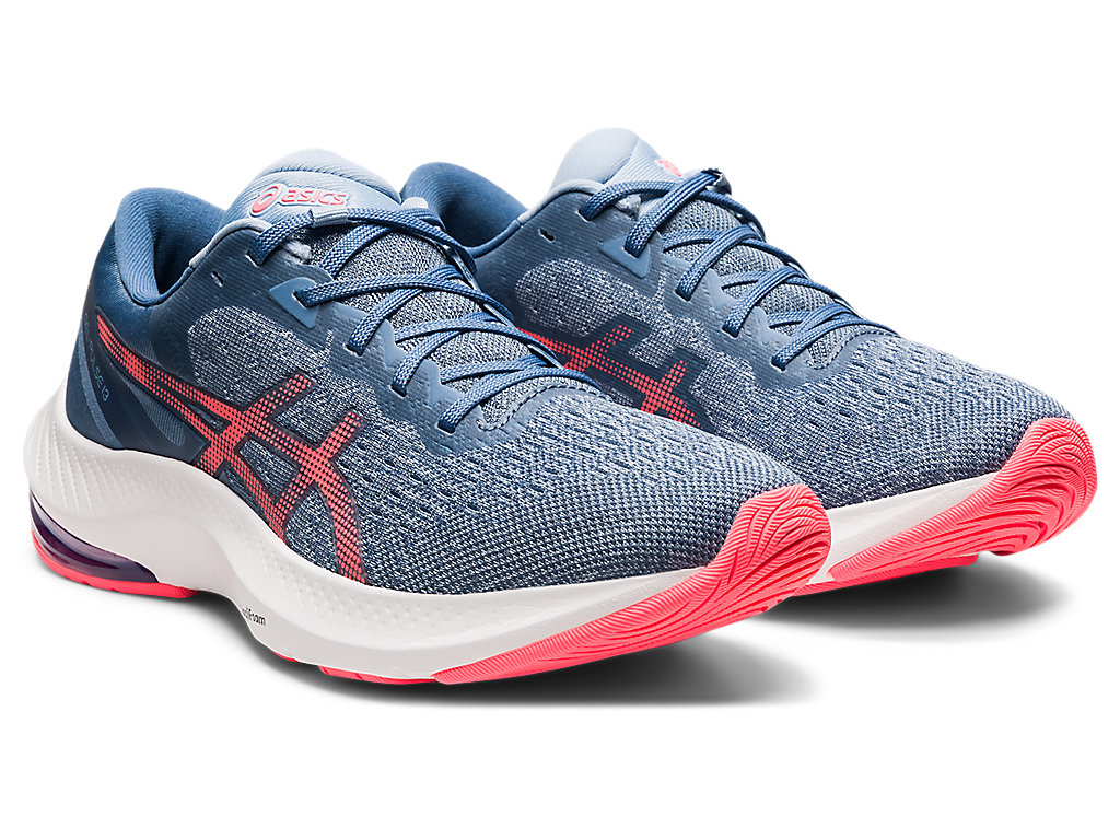 Women's Asics Gel-Pulse 13 Walking Shoes Blue / Coral | 1592-TNERG