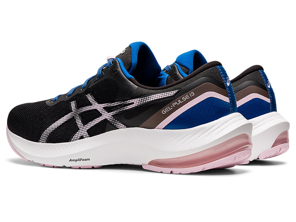 Women's Asics Gel-Pulse 13 Walking Shoes Black / Rose | 5618-STOMA