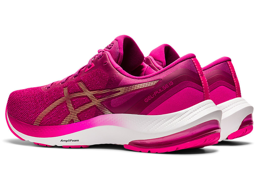 Women's Asics Gel-Pulse 13 Walking Shoes Fuchsia Red | 7095-DIZSA