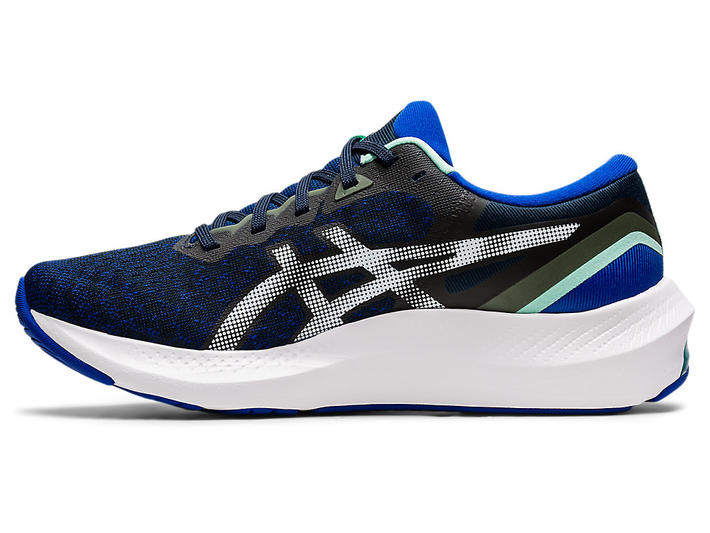 Women's Asics Gel-Pulse 13 Walking Shoes Blue / White | 7502-OJLTK