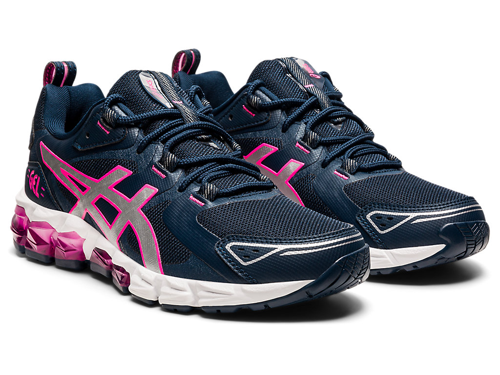 Women's Asics Gel-Quantum 180 Sneakers Blue / Pink | 2051-LMXYU