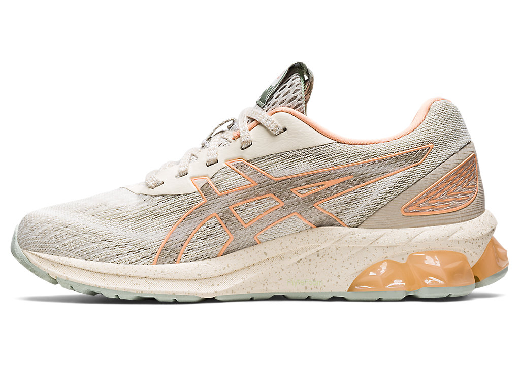 Women's Asics Gel-Quantum 180 Vii Sneakers Grey / Cream | 1795-JYDMW