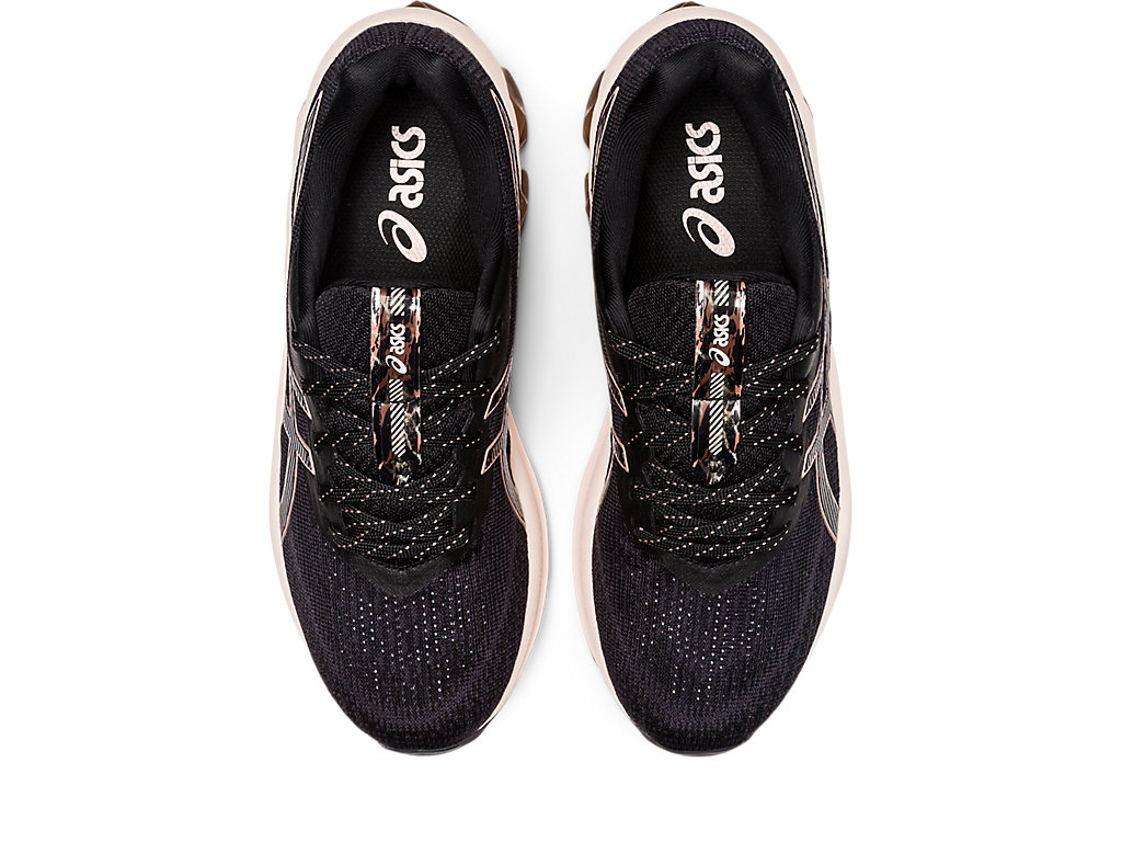 Women's Asics Gel-Quantum 180 Vii Sneakers Black / Rose Gold | 2175-NTIBZ