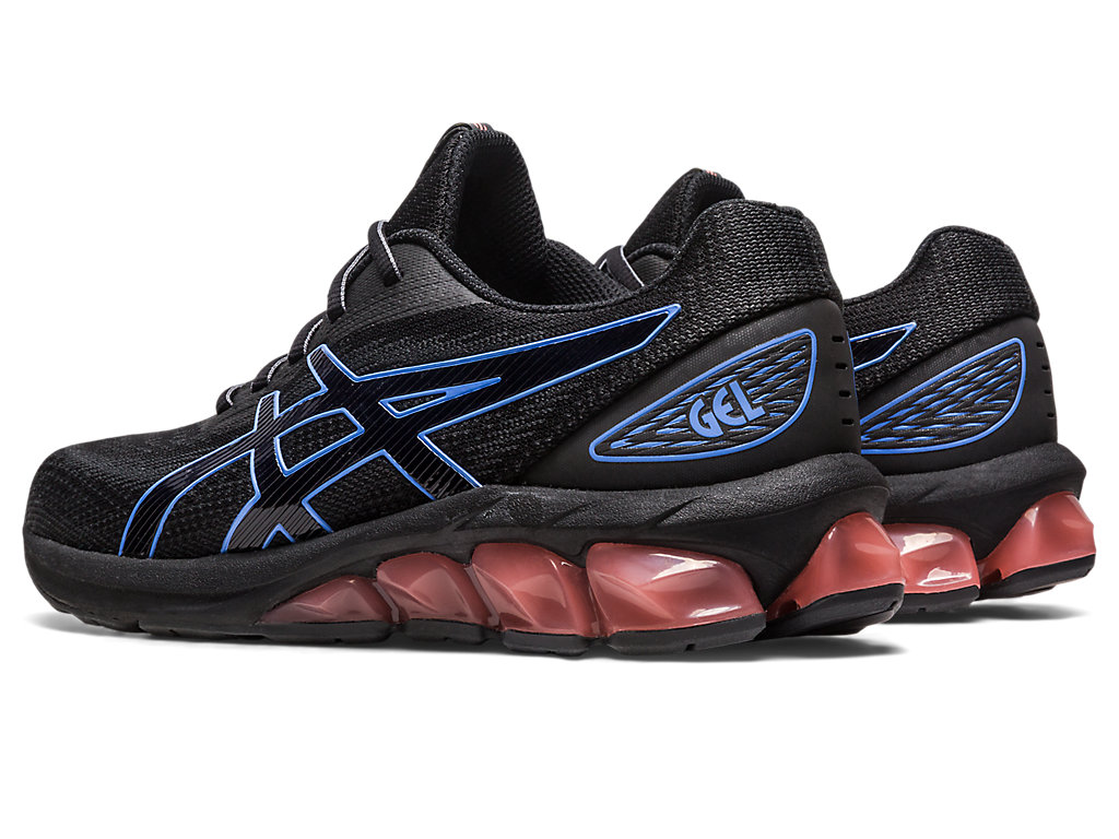 Women's Asics Gel-Quantum 180 Vii Sneakers Black / Blue | 3724-YFRLU