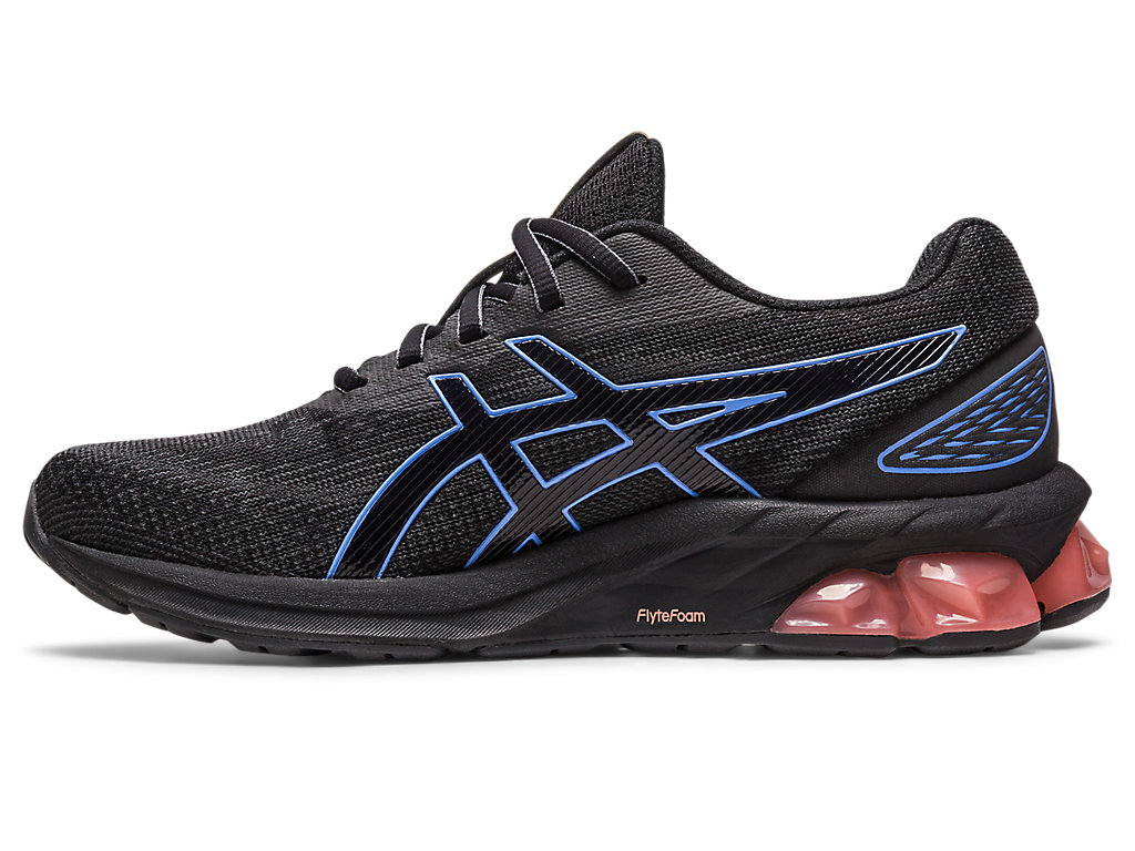 Women's Asics Gel-Quantum 180 Vii Sneakers Black / Blue | 3724-YFRLU