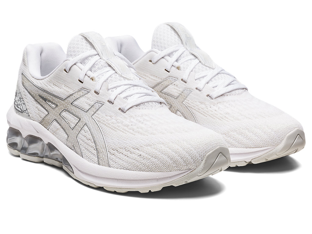 Women's Asics Gel-Quantum 180 Vii Sneakers White / Silver | 5180-PHRLX