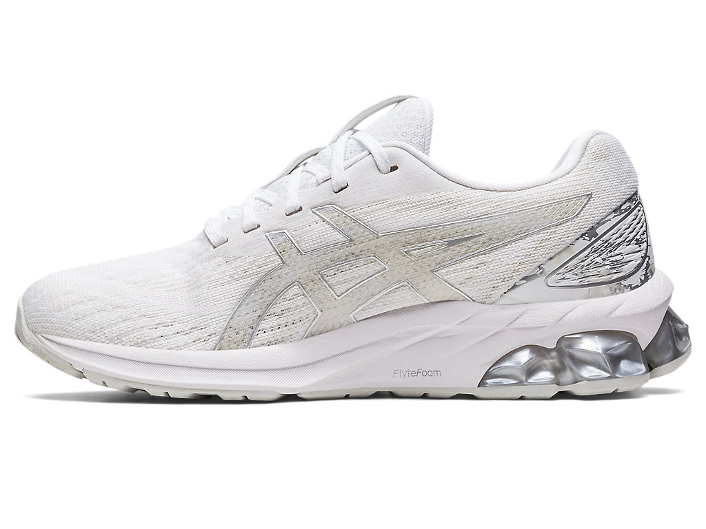 Women's Asics Gel-Quantum 180 Vii Sneakers White / Silver | 5180-PHRLX