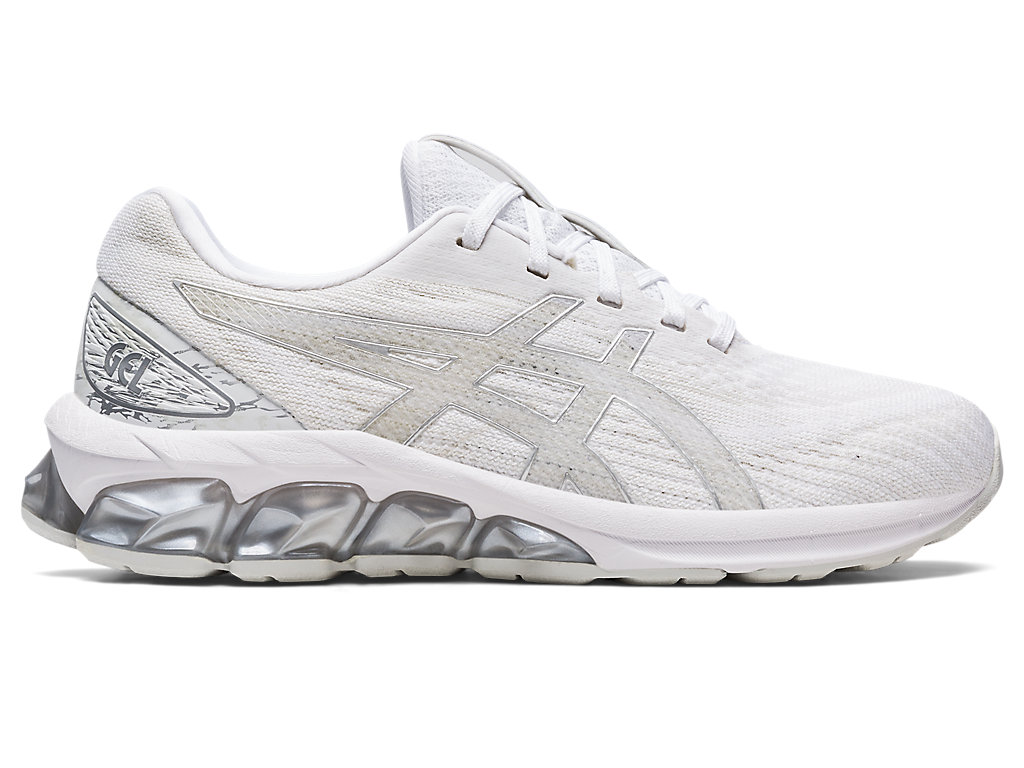 Women\'s Asics Gel-Quantum 180 Vii Sneakers White / Silver | 5180-PHRLX