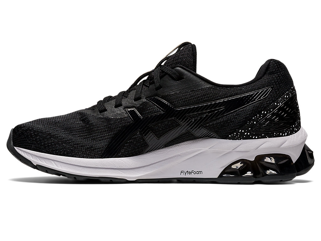 Women's Asics Gel-Quantum 180 Vii Sneakers Black / White | 5416-CDSBG