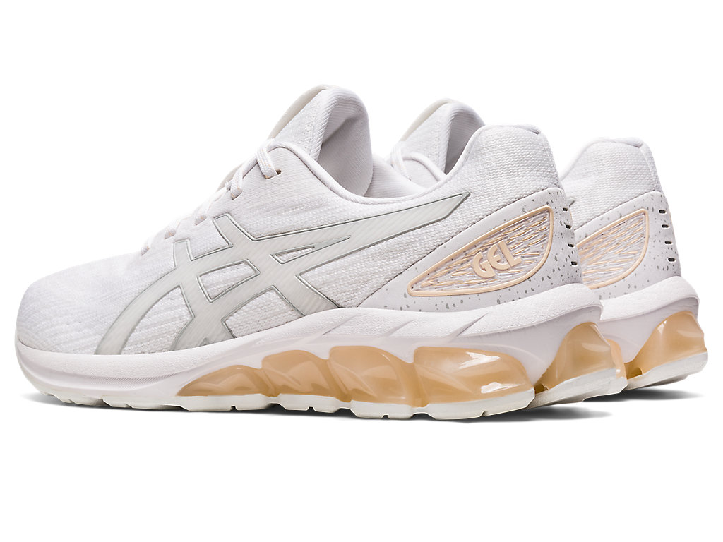 Women's Asics Gel-Quantum 180 Vii Sneakers White / Grey | 5629-SQPXO