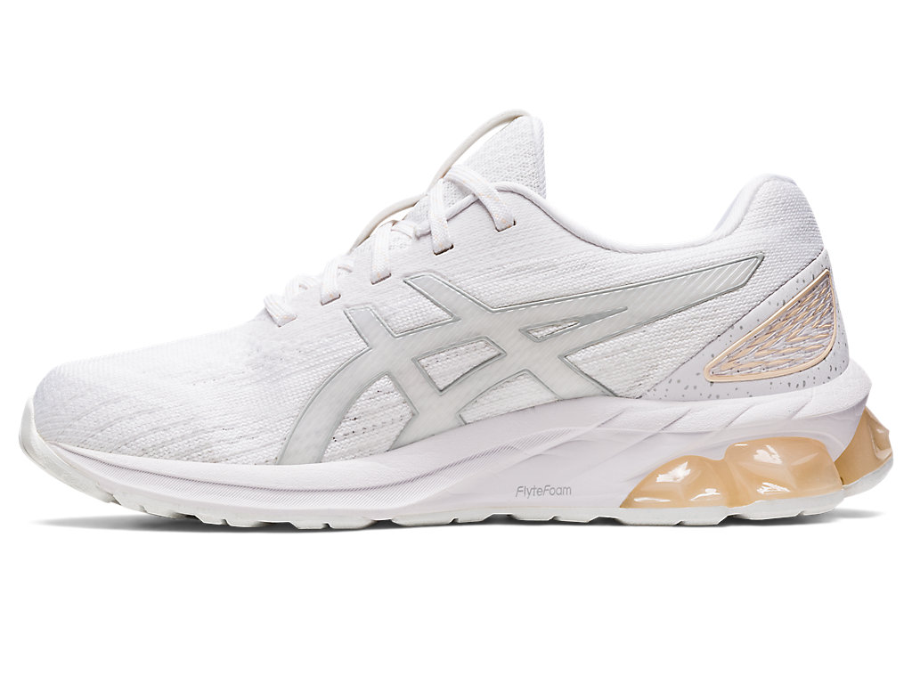 Women's Asics Gel-Quantum 180 Vii Sneakers White / Grey | 5629-SQPXO