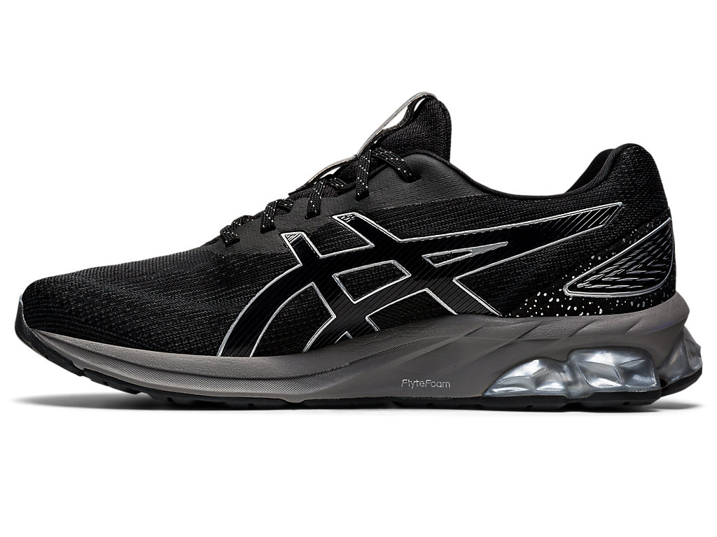 Women's Asics Gel-Quantum 180 Vii Sneakers Black / Grey | 7296-GVDHO