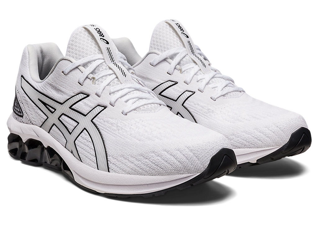 Women's Asics Gel-Quantum 180 Vii Sneakers White / Black | 7581-QVSOZ