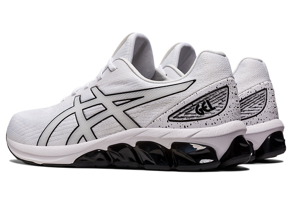 Women's Asics Gel-Quantum 180 Vii Sneakers White / Black | 7581-QVSOZ