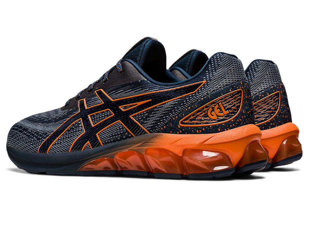 Women's Asics Gel-Quantum 180 Vii Sneakers Blue / Orange | 8135-PDKSV