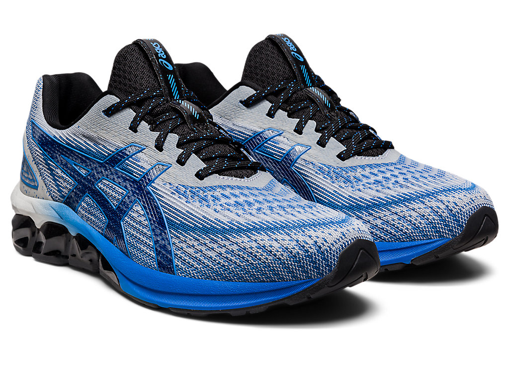 Women's Asics Gel-Quantum 180 Vii Sneakers Blue / Grey | 8925-OTFEY