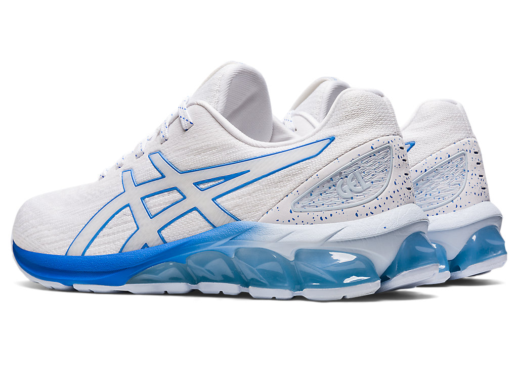 Women's Asics Gel-Quantum 180 Vii Sneakers White / Blue | 9624-RBXDJ