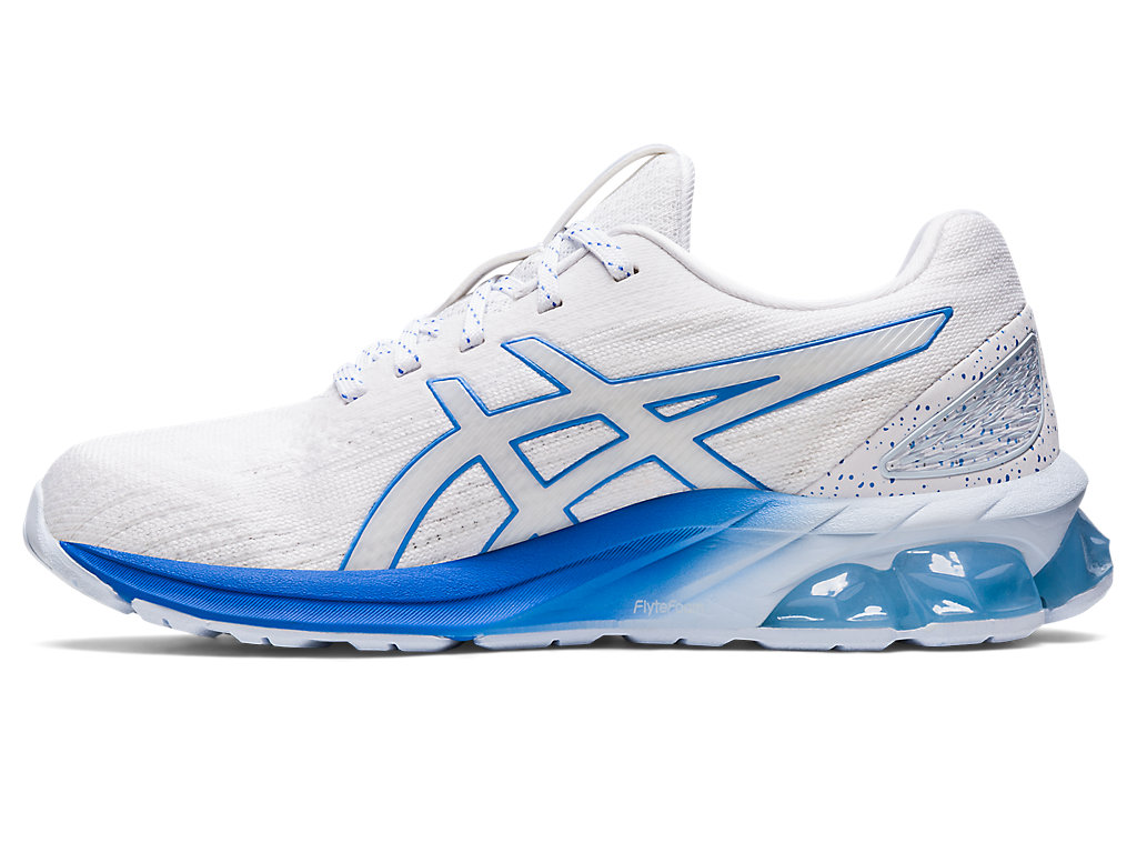 Women's Asics Gel-Quantum 180 Vii Sneakers White / Blue | 9624-RBXDJ