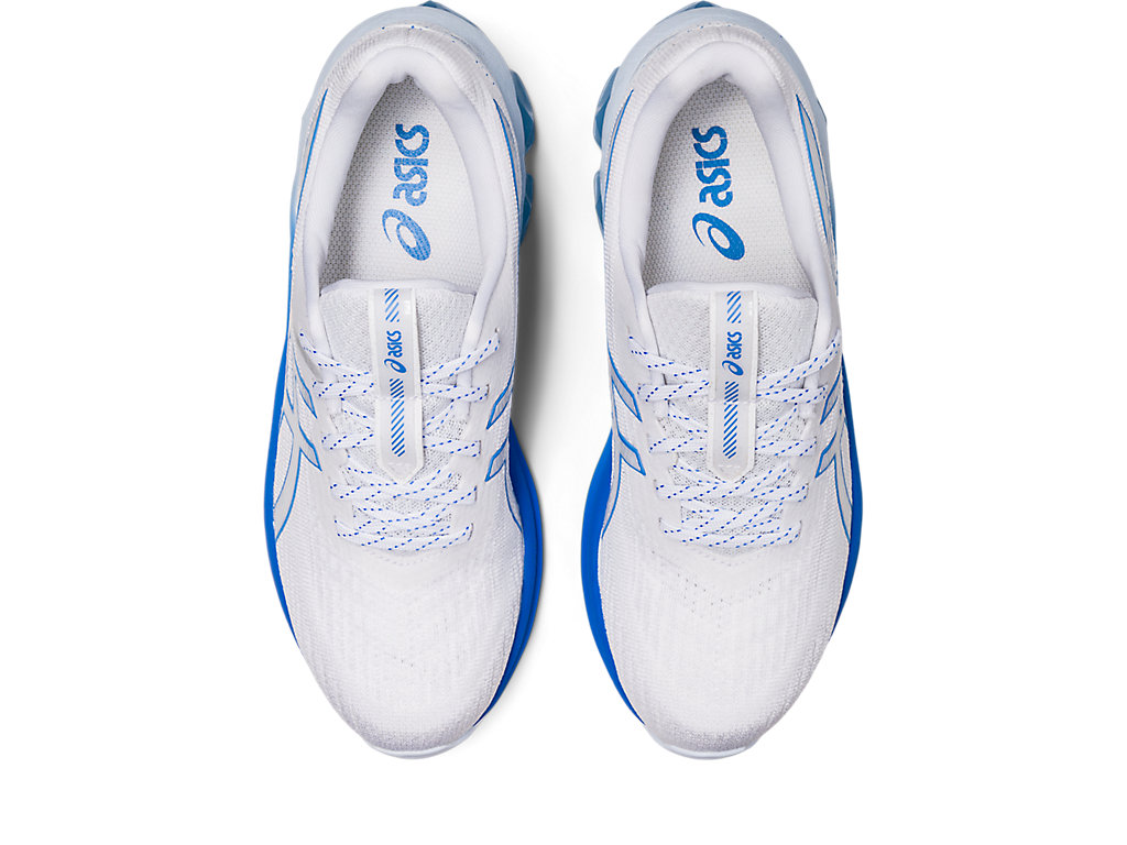 Women's Asics Gel-Quantum 180 Vii Sneakers White / Blue | 9624-RBXDJ