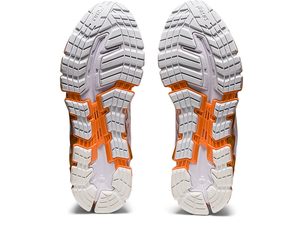 Women's Asics Gel-Quantum 360 6 Sneakers White / Orange Coral | 0398-MEVGB