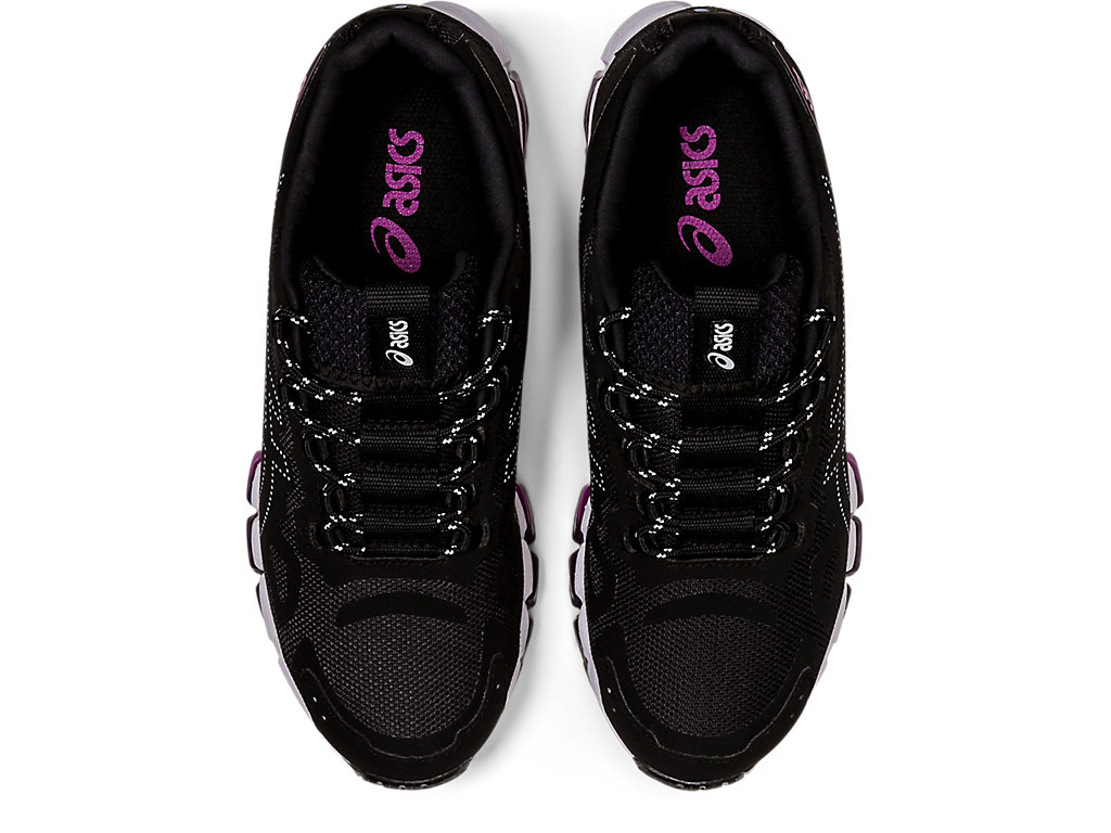 Women's Asics Gel-Quantum 360 6 Sneakers Black / Purple | 0843-DMGFS