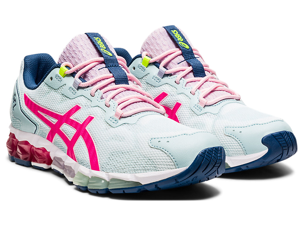 Women's Asics Gel-Quantum 360 6 Sneakers Light Turquoise / Pink | 9865-KQFNH