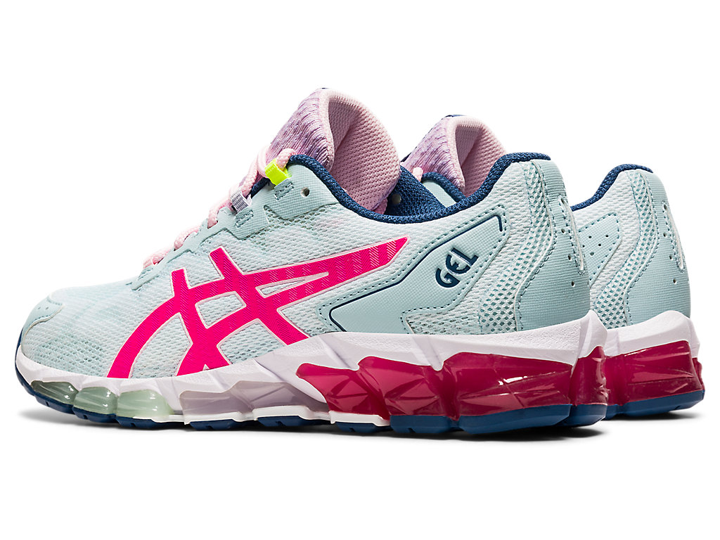 Women's Asics Gel-Quantum 360 6 Sneakers Light Turquoise / Pink | 9865-KQFNH