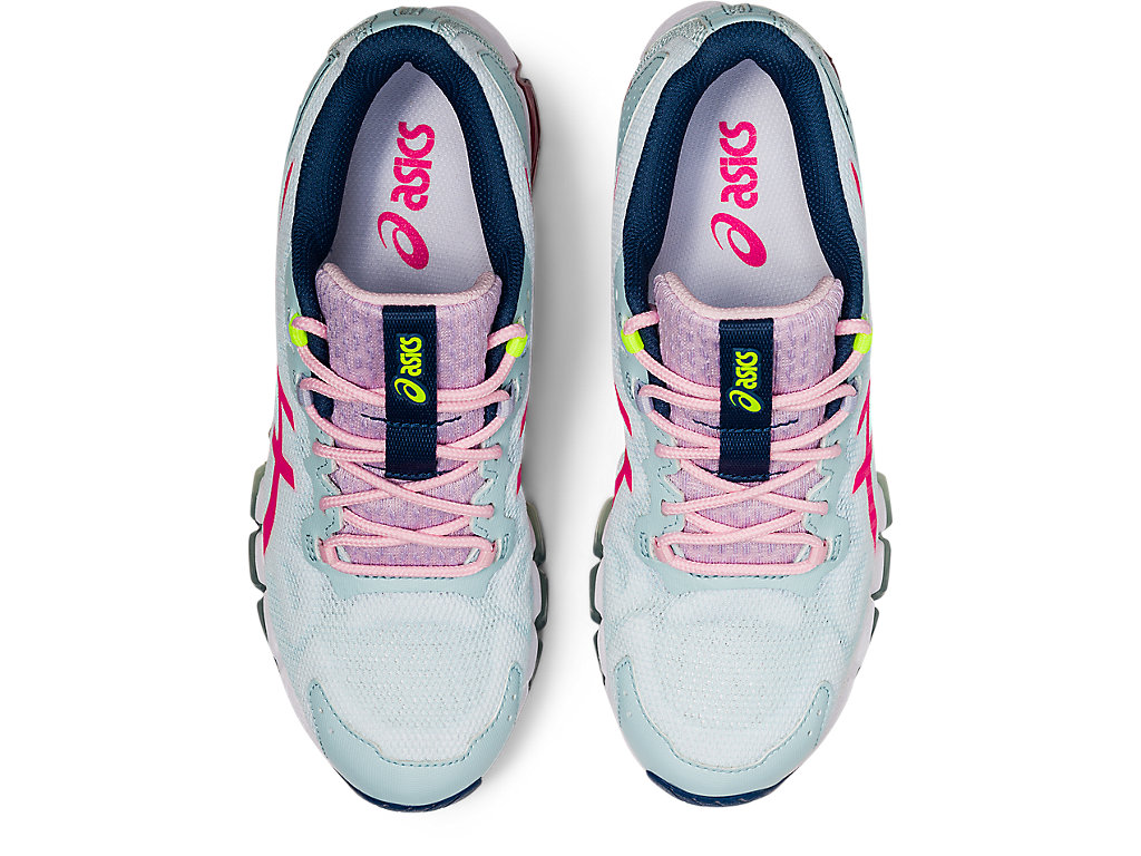 Women's Asics Gel-Quantum 360 6 Sneakers Light Turquoise / Pink | 9865-KQFNH