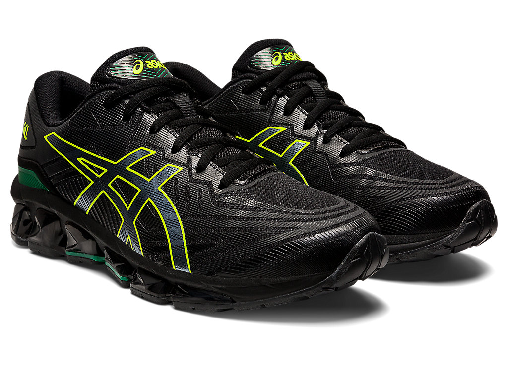 Women's Asics Gel-Quantum 360 Vii Sneakers Black / Yellow | 4370-GRBXC