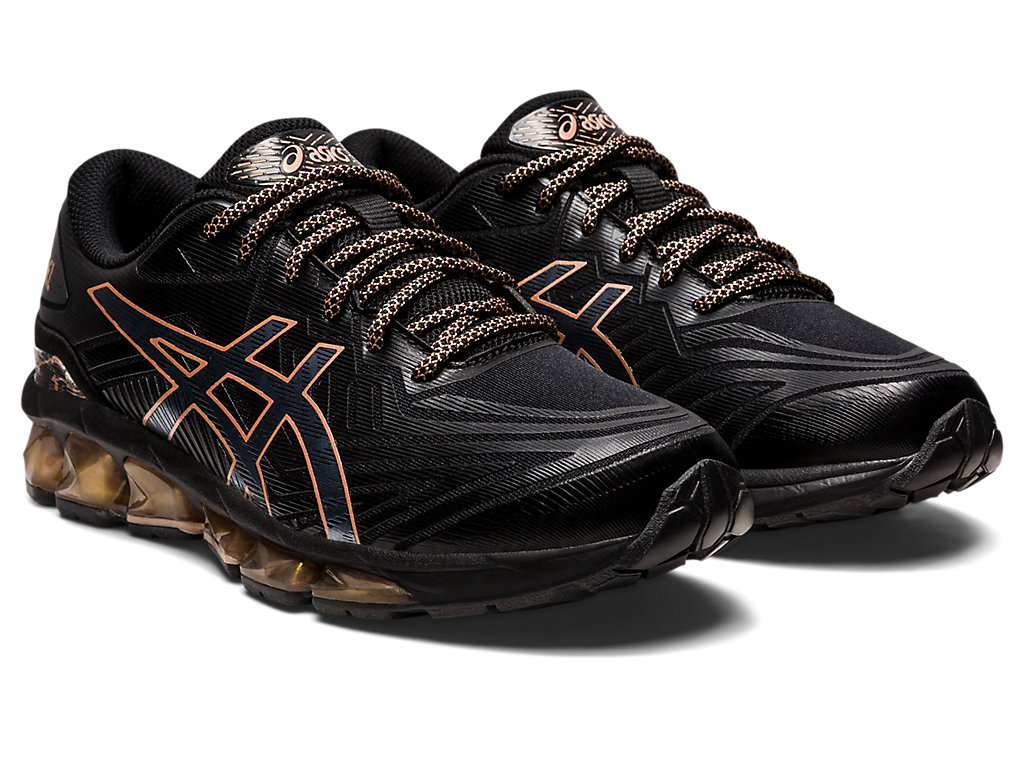 Women's Asics Gel-Quantum 360 Vii Sneakers Black / Rose Gold | 5320-EWMJC