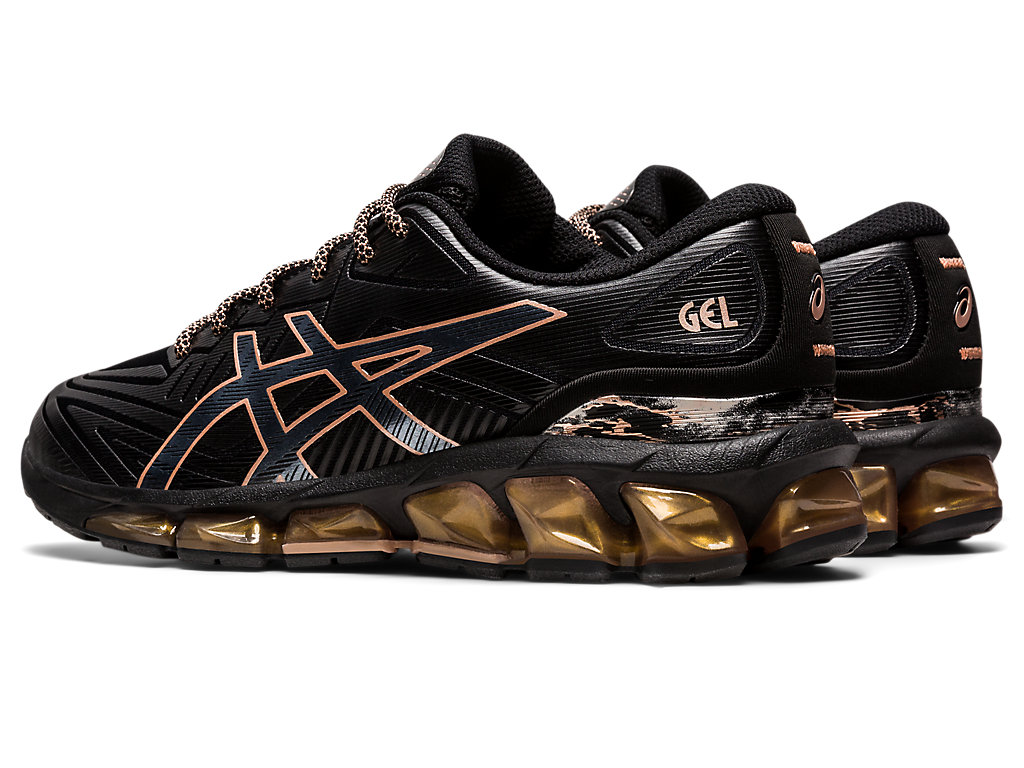 Women's Asics Gel-Quantum 360 Vii Sneakers Black / Rose Gold | 5320-EWMJC